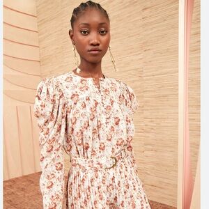 Ulla Johnson Lela Blouse Wisteria Floral